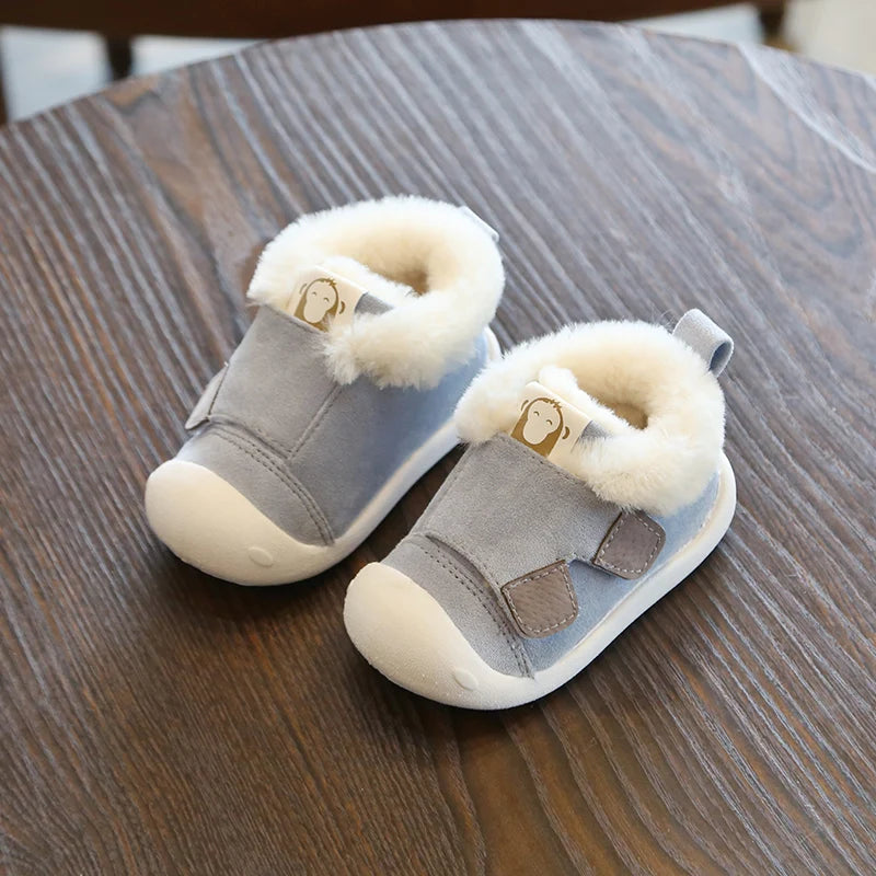 Winter Warm  Infant Toddler Soft Boots - Love Bug Shoes