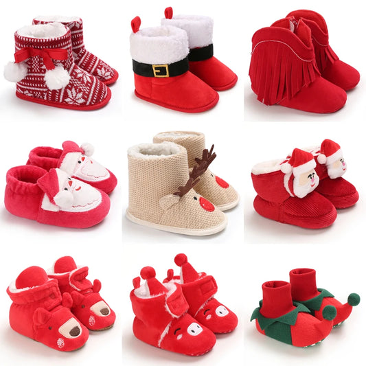New year Christmas Newborn Baby Shoes - Love Bug Shoes