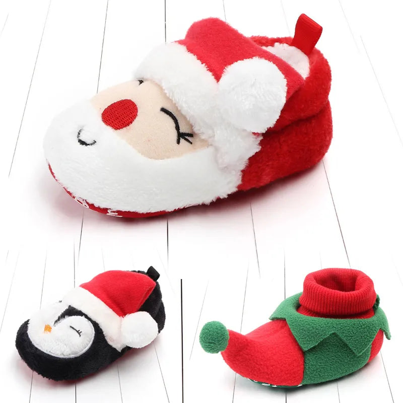 Baby Shoes for Winter Christmas - Love Bug Shoes