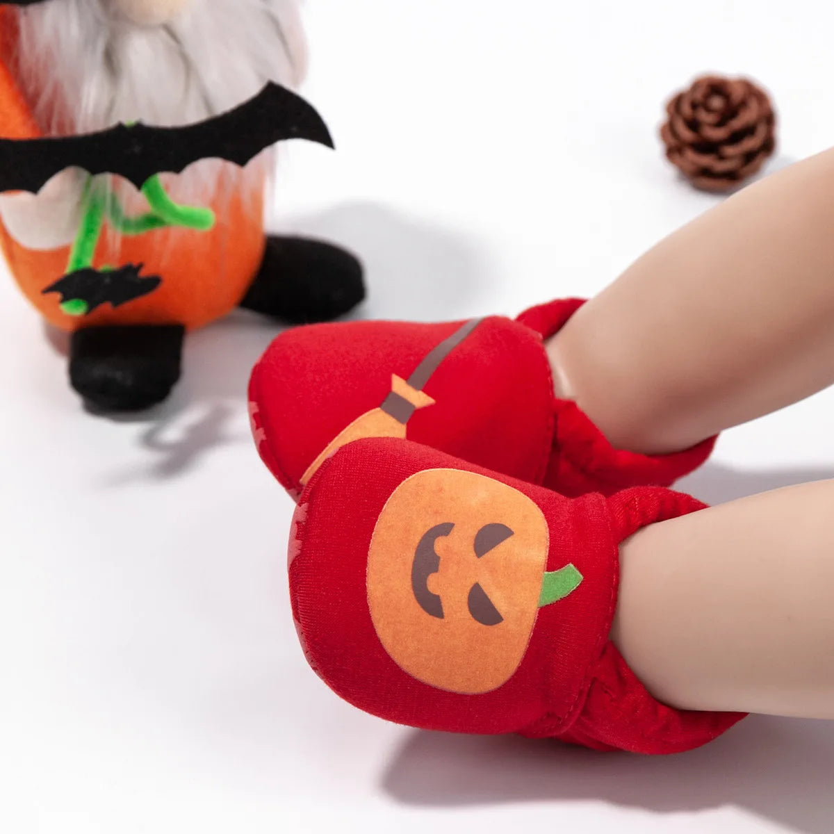 Halloween Glow-in-the-Dark Pumpkins Fun Baby Toddler Shoes