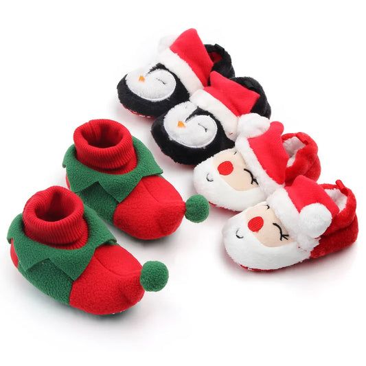 Baby Shoes for Winter Christmas - Love Bug Shoes