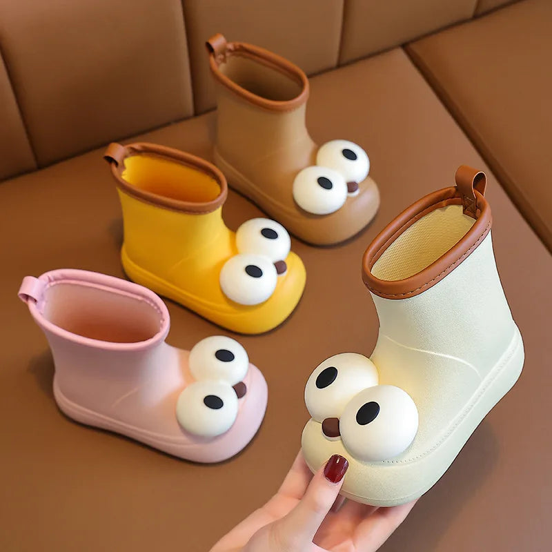 Waterproof Cartoon Rain Boots - Love Bug Shoes