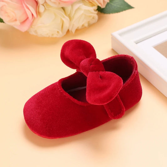 Newborn Infant Baby Girls Shoes - Love Bug Shoes
