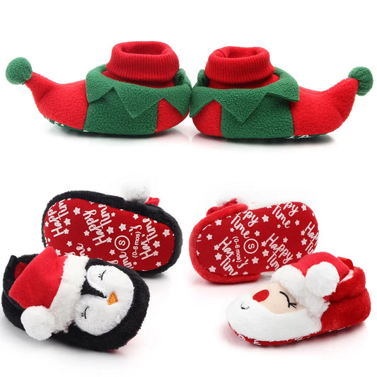 Baby Shoes for Winter Christmas - Love Bug Shoes